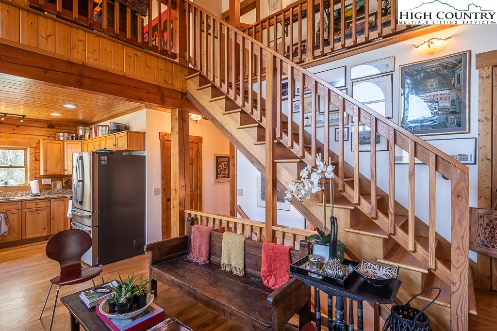 154 Lilac Lane Boone, NC 28607 - Photo 28 of 50 a view of balcony with furniture