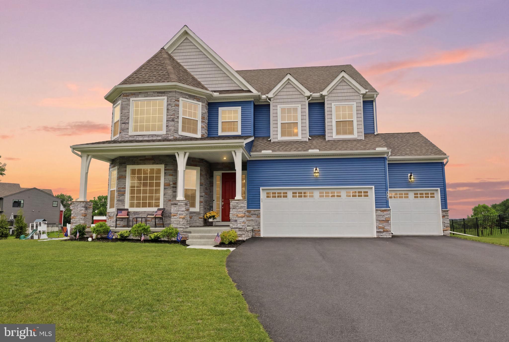 113 Cameron Lane Lititz, PA 17543 - Photo 76 of 79 Twilight View of Front Elevation