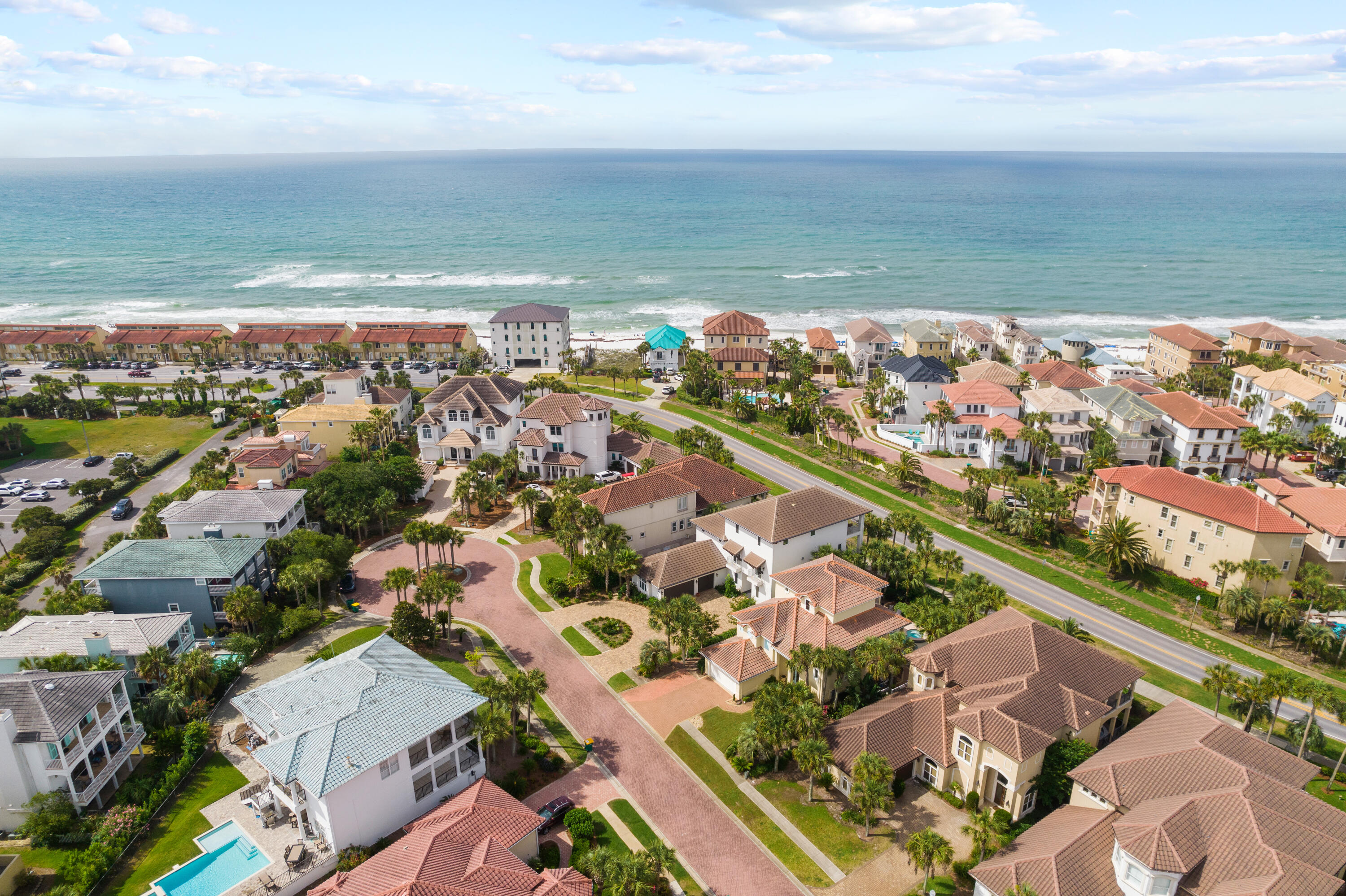 8 St Barts Bay Destin, FL 32541 - Photo 3 of 59 an aerial view of ocean and residential houses with outdoor space