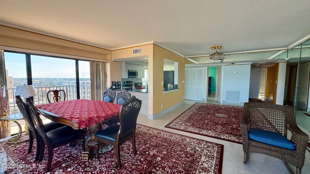 a view of a porch with furniture