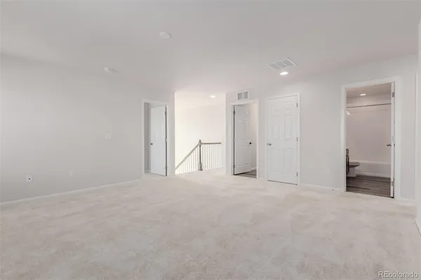 a view of a yard in front of a house