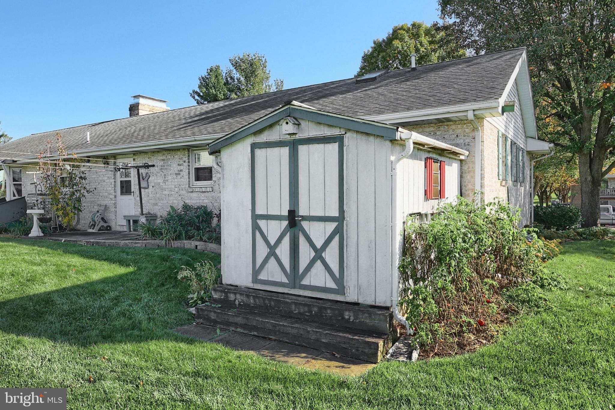 244 Miller Road Akron, PA 17501 - Photo 34 of 34 Charming home with a quaint garden shed.