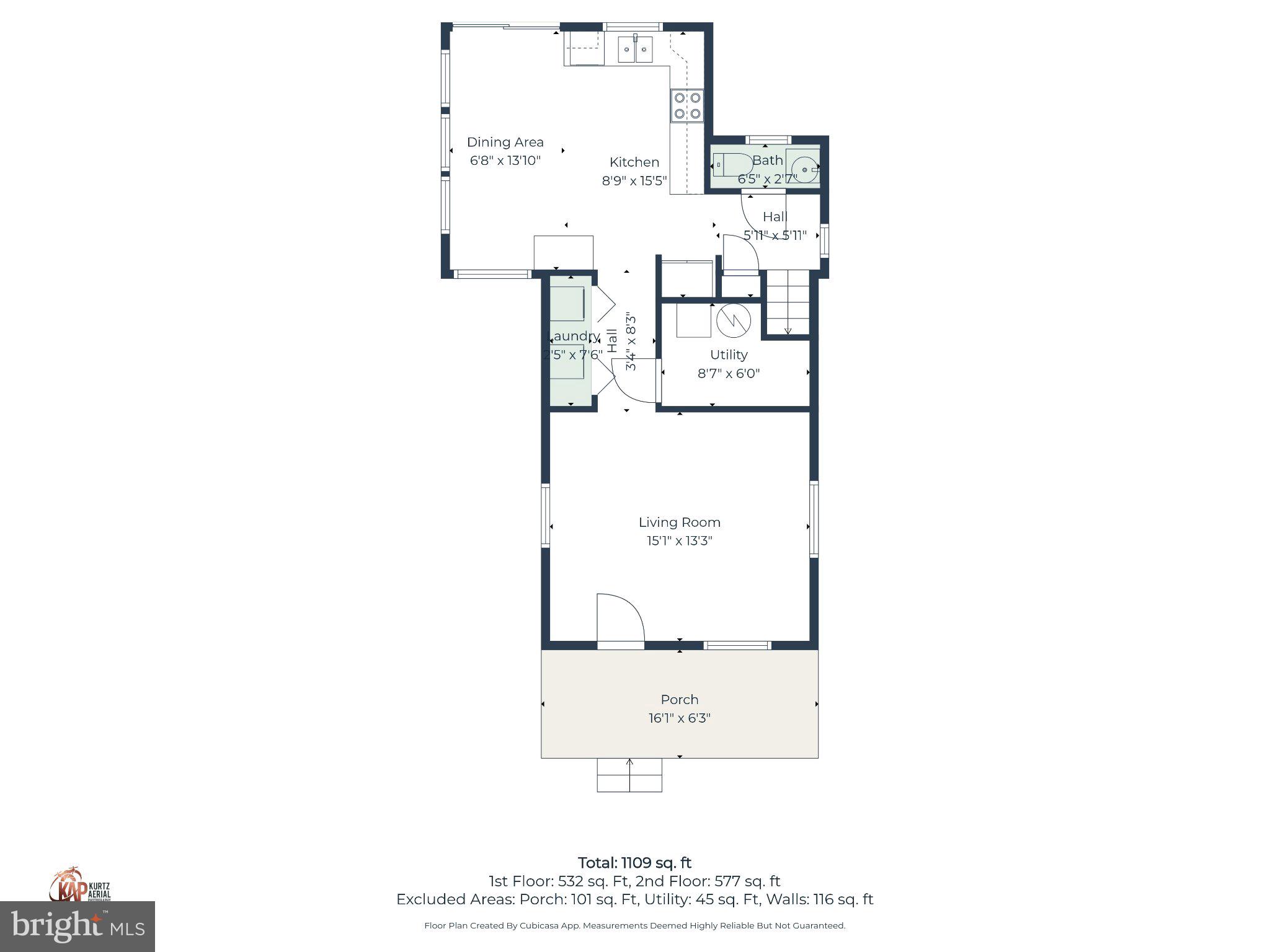 31 Washington Street Dover, DE 19901 - Photo 37 of 38 a picture of a floor plan