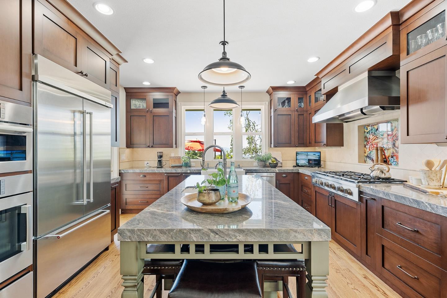 4460 Roop Road Gilroy, CA 95020 - Photo 12 of 68 a view of a dining room with furniture window and wooden floor