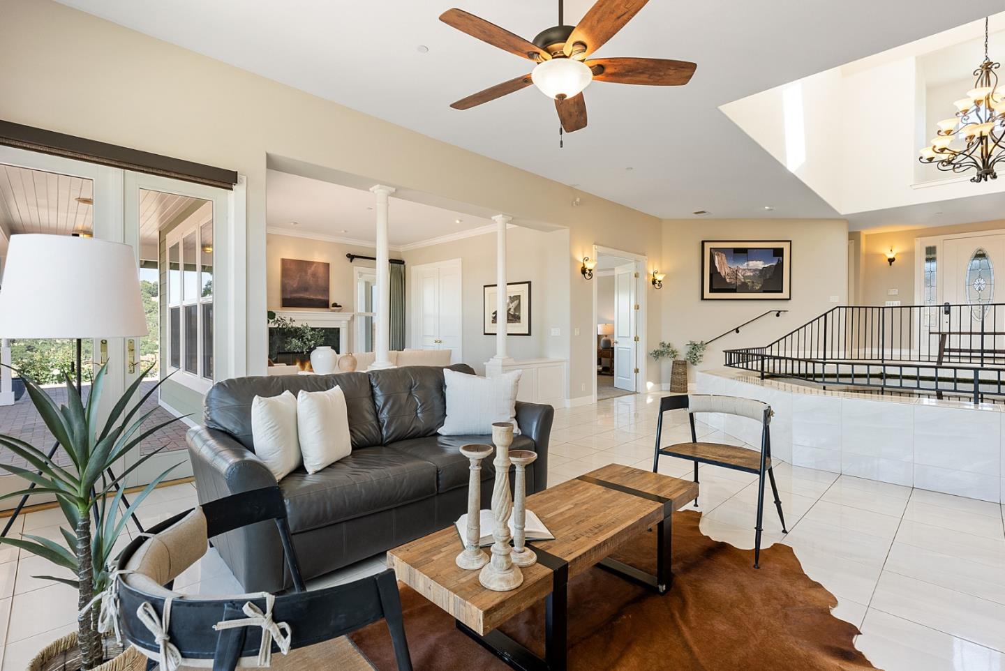 4460 Roop Road Gilroy, CA 95020 - Photo 16 of 68 a living room with furniture and a view of kitchen