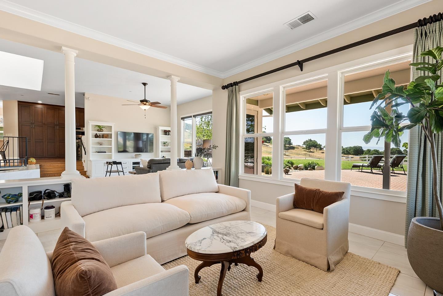 4460 Roop Road Gilroy, CA 95020 - Photo 20 of 68 a living room with furniture and a large window
