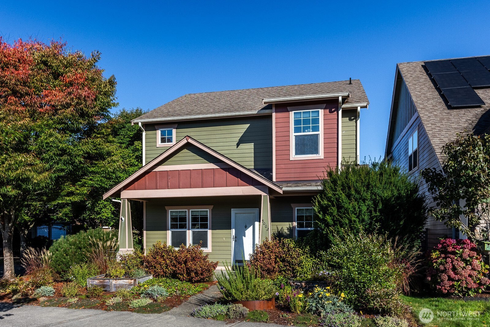 5002 70th Way Southeast Lacey, WA 98513 - Photo 1 of 40 front view of a house with a yard