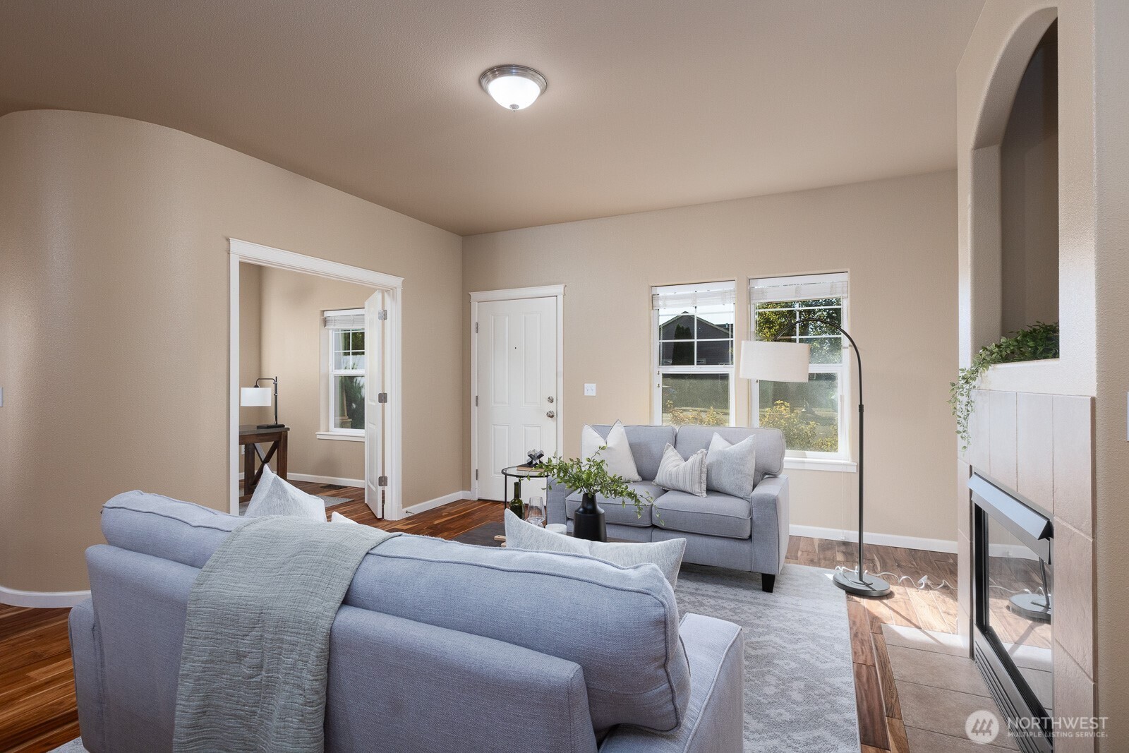 5002 70th Way Southeast Lacey, WA 98513 - Photo 4 of 40 a living room with furniture and a large window