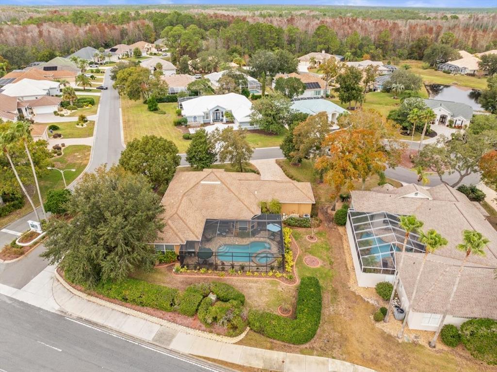 8480 Athens Court Weeki Wachee, FL 34613 - Photo 58 of 60 an aerial view of residential houses with outdoor space
