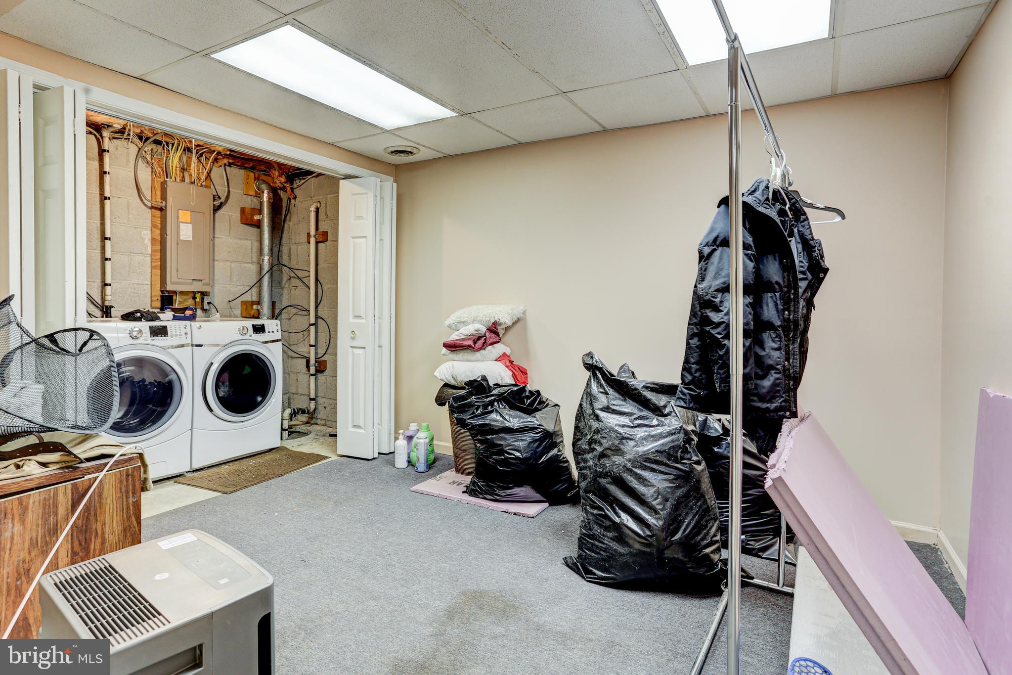 4500 Jolly Acres Road White Hall, MD 21161 - Photo 54 of 81 Lower level laundry