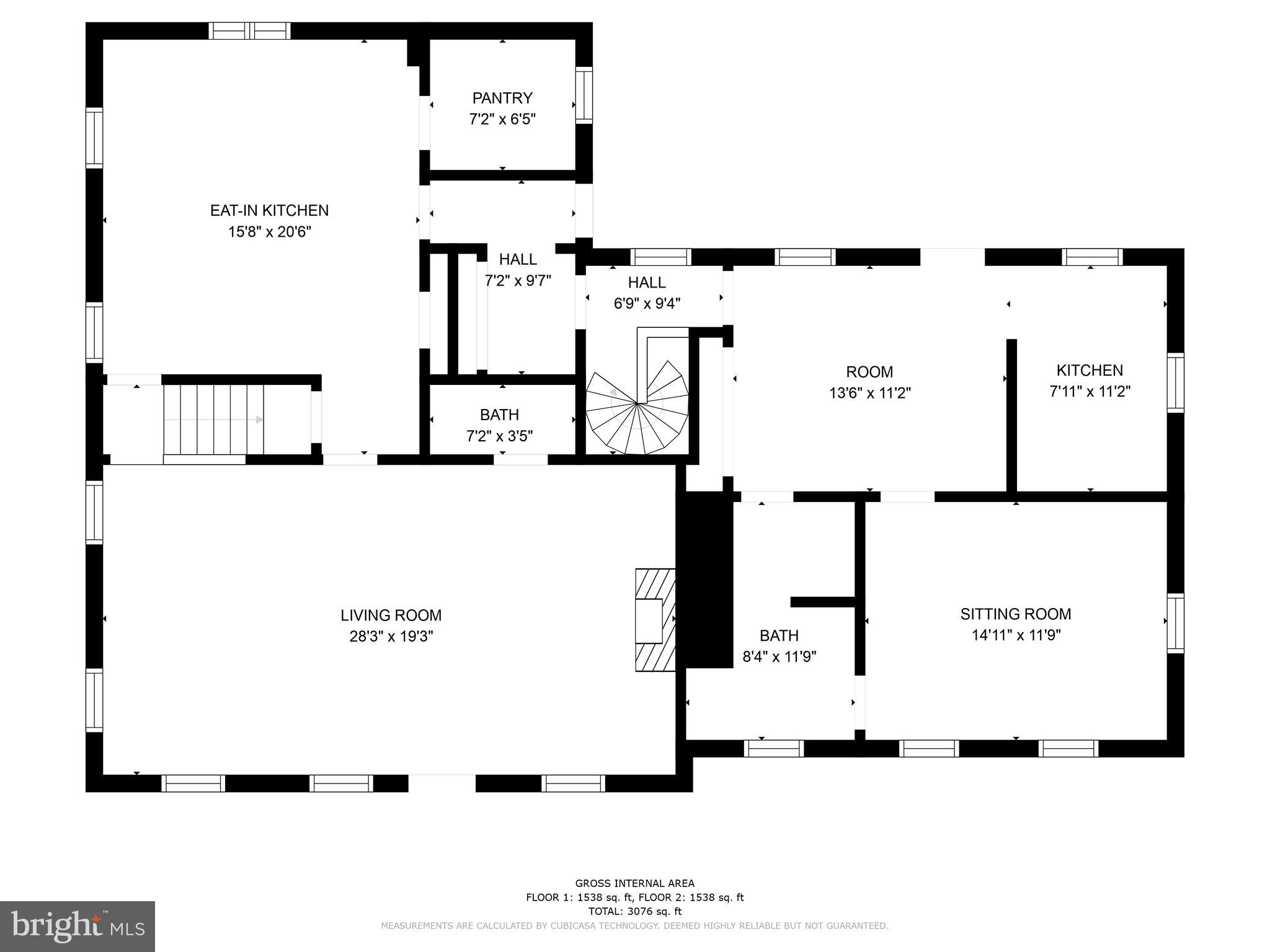 4500 Jolly Acres Road White Hall, MD 21161 - Photo 56 of 81 Main level floor plan