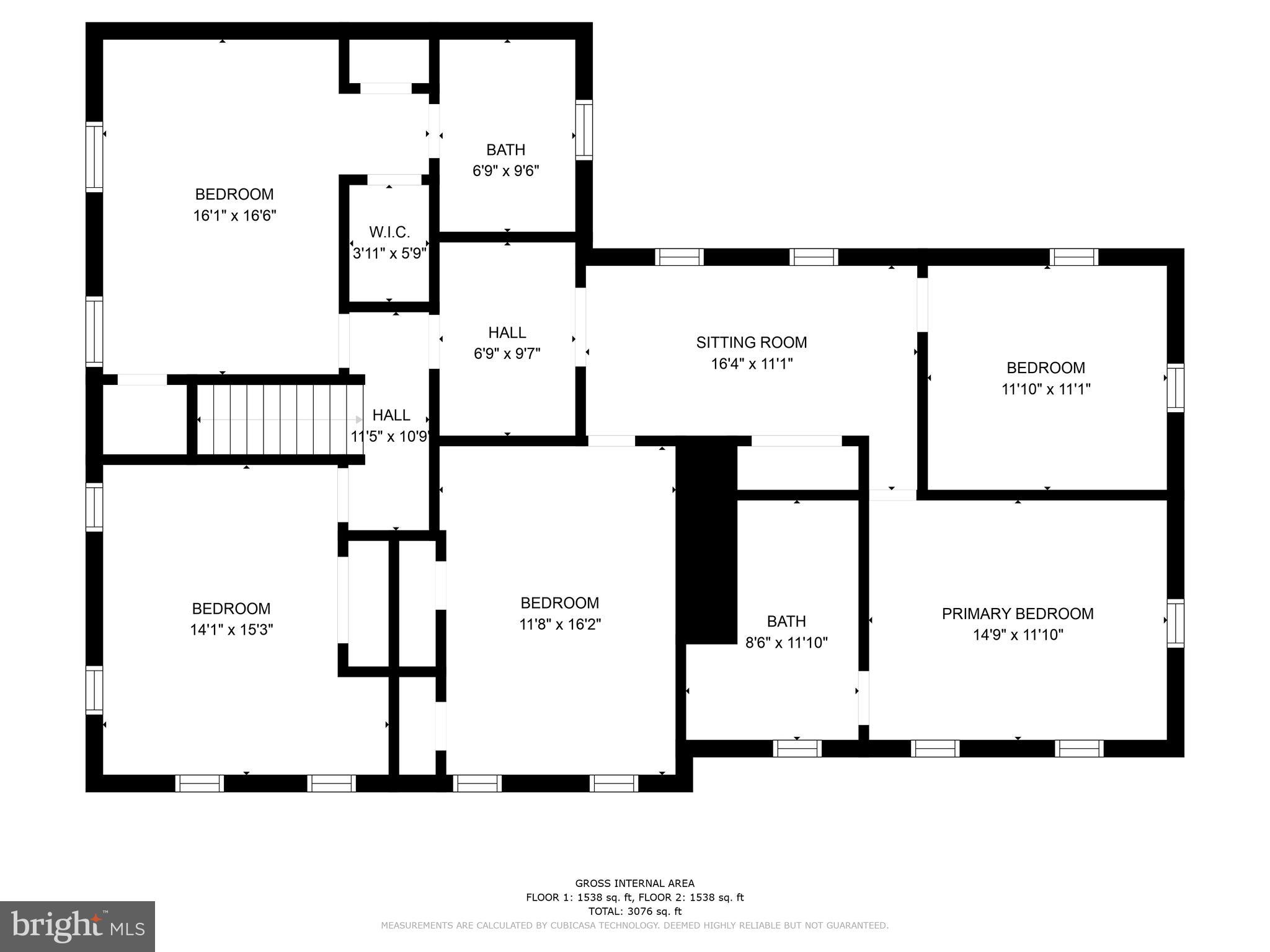 4500 Jolly Acres Road White Hall, MD 21161 - Photo 57 of 81 2nd level floor plan