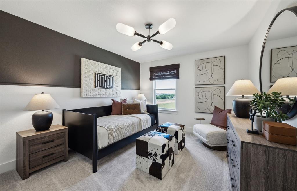 3300 Red Deer Road Denton, TX 76208 - Photo 18 of 22 *Model Representation - Spacious secondary bedroom