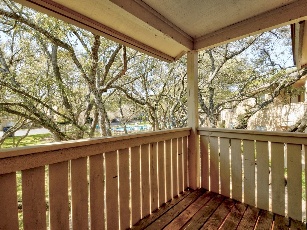 A perfect place for coffee in the morning!