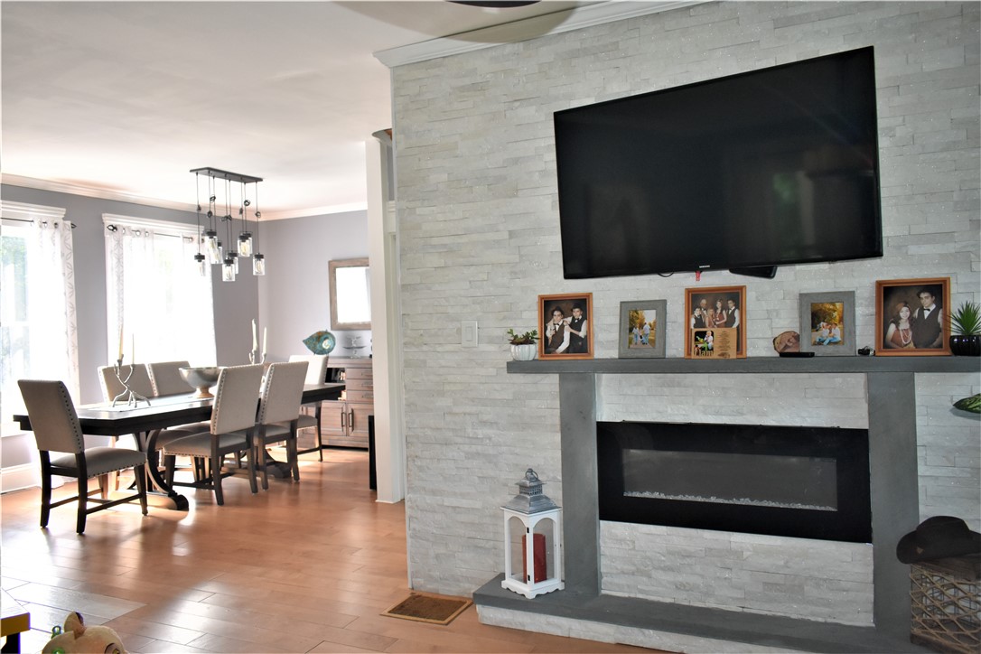 397 Chestnut Hill Road Glocester, RI 02814 - Photo 7 of 33 Open Living room into dining room