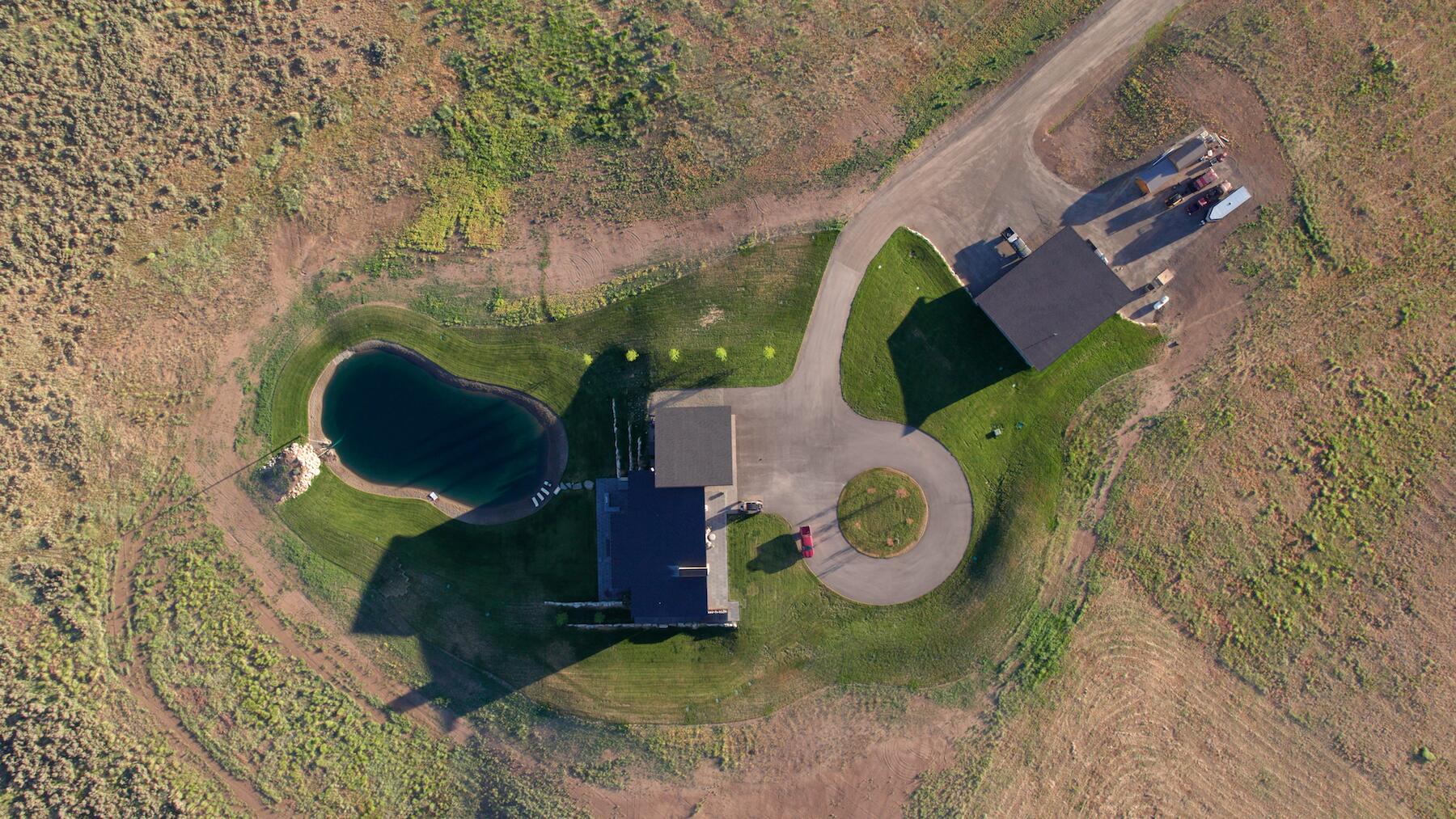 135 Rock Creek Road Blaine County, ID 83333 - Photo 46 of 55 Aerial View