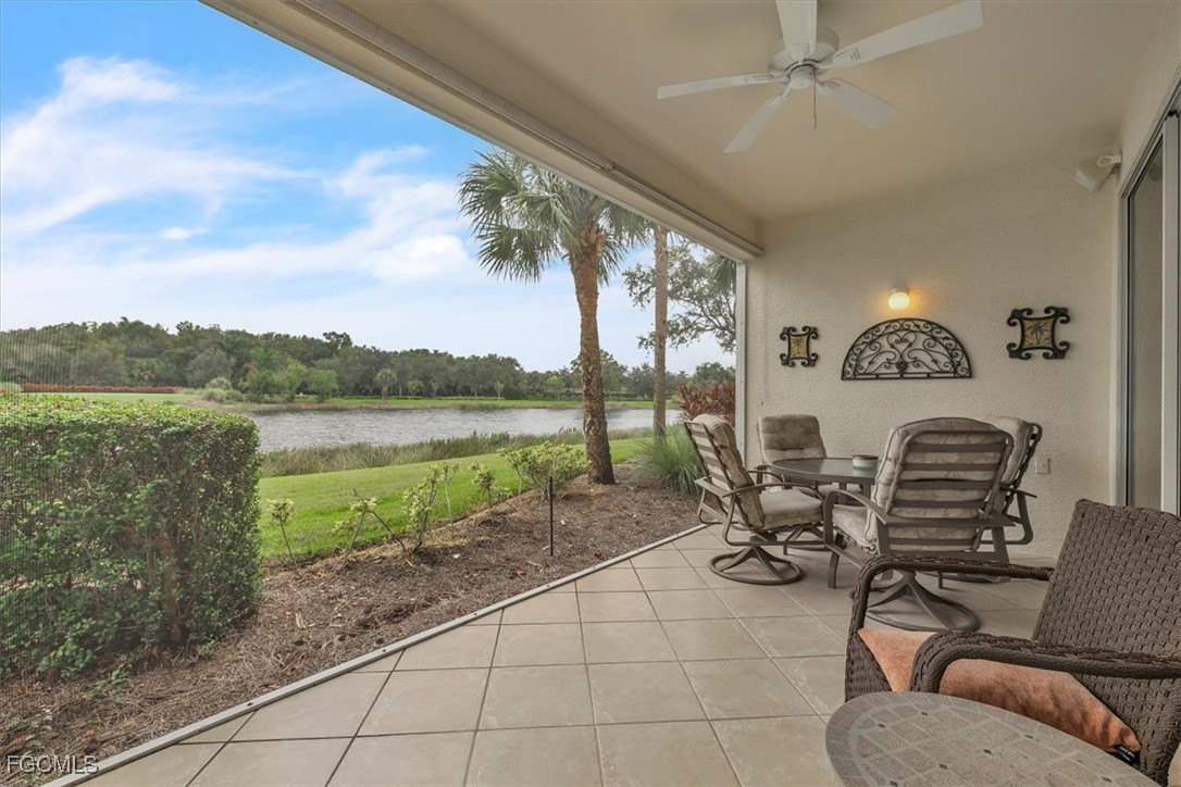 3110 Meandering Way, Unit 101 Fort Myers, FL 33905 - Photo 41 of 50 a view of an outdoor space with seating area