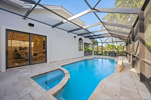 a view of a indoor swimming pool