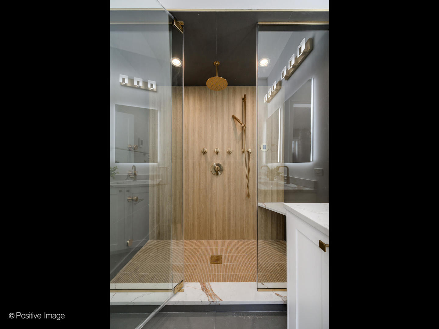 867 North Marshfield Avenue, Unit 3 Chicago, IL 60622 - Photo 20 of 26 a bathroom with a shower and a sink