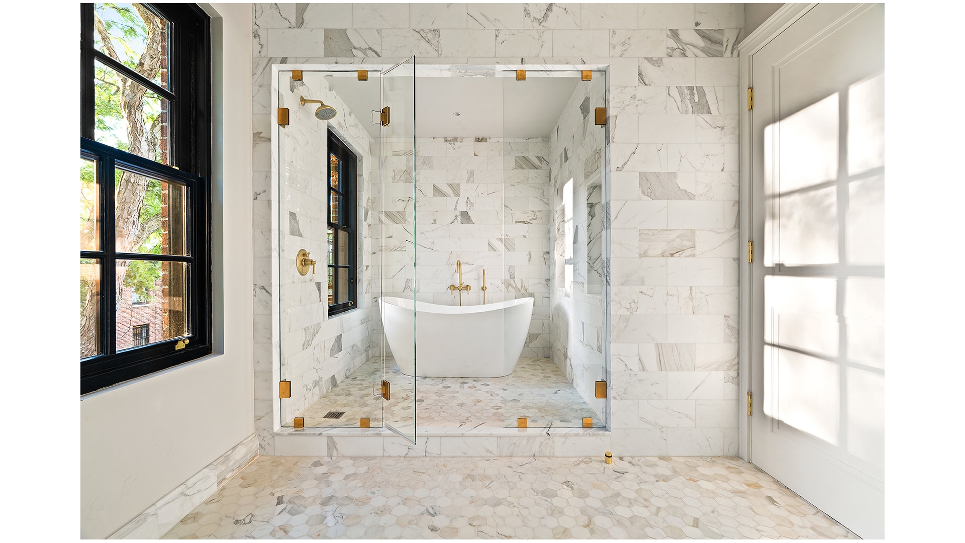 159 Bond Street Brooklyn, NY 11217 - Photo 15 of 32 a bathroom with a shower