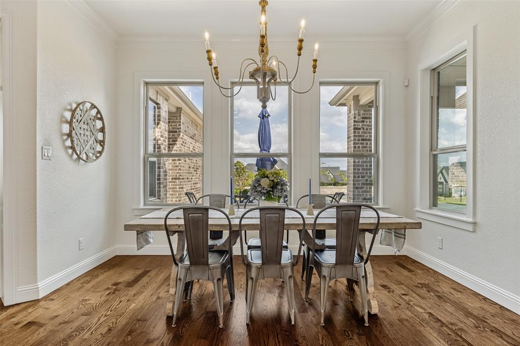 641 Maggie Trail Lucas, TX 75002 - Photo 14 of 37 a view of a dining room with furniture window and outside view