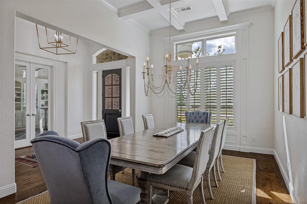 641 Maggie Trail Lucas, TX 75002 - Photo 5 of 37 a view of a dining room with furniture and wooden floor