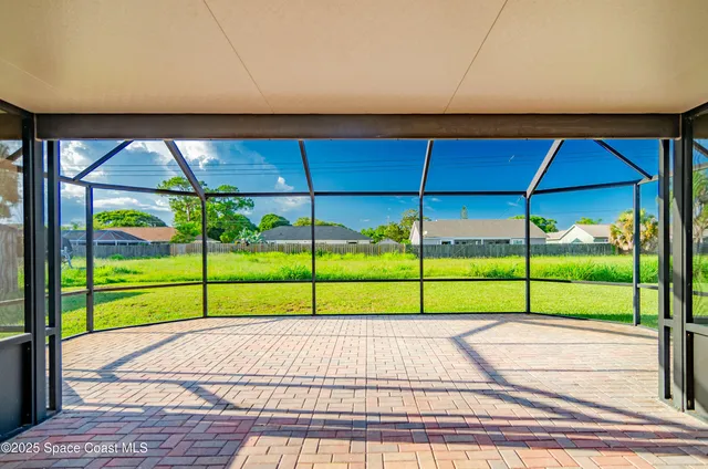 a view of empty room