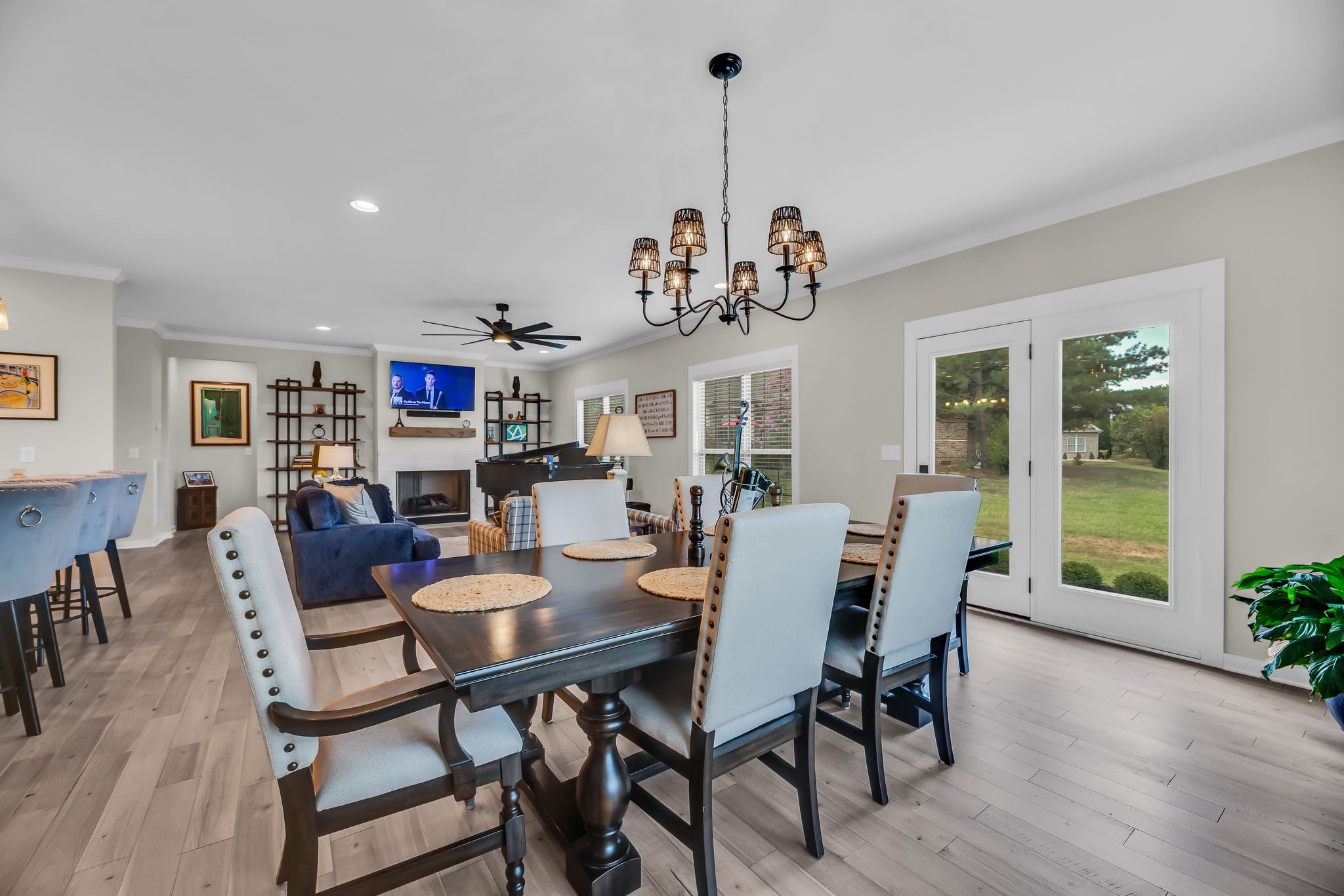 120 Augusta Trail Springfield, TN 37172 - Photo 18 of 37 a view of a dining room with furniture window and wooden floor