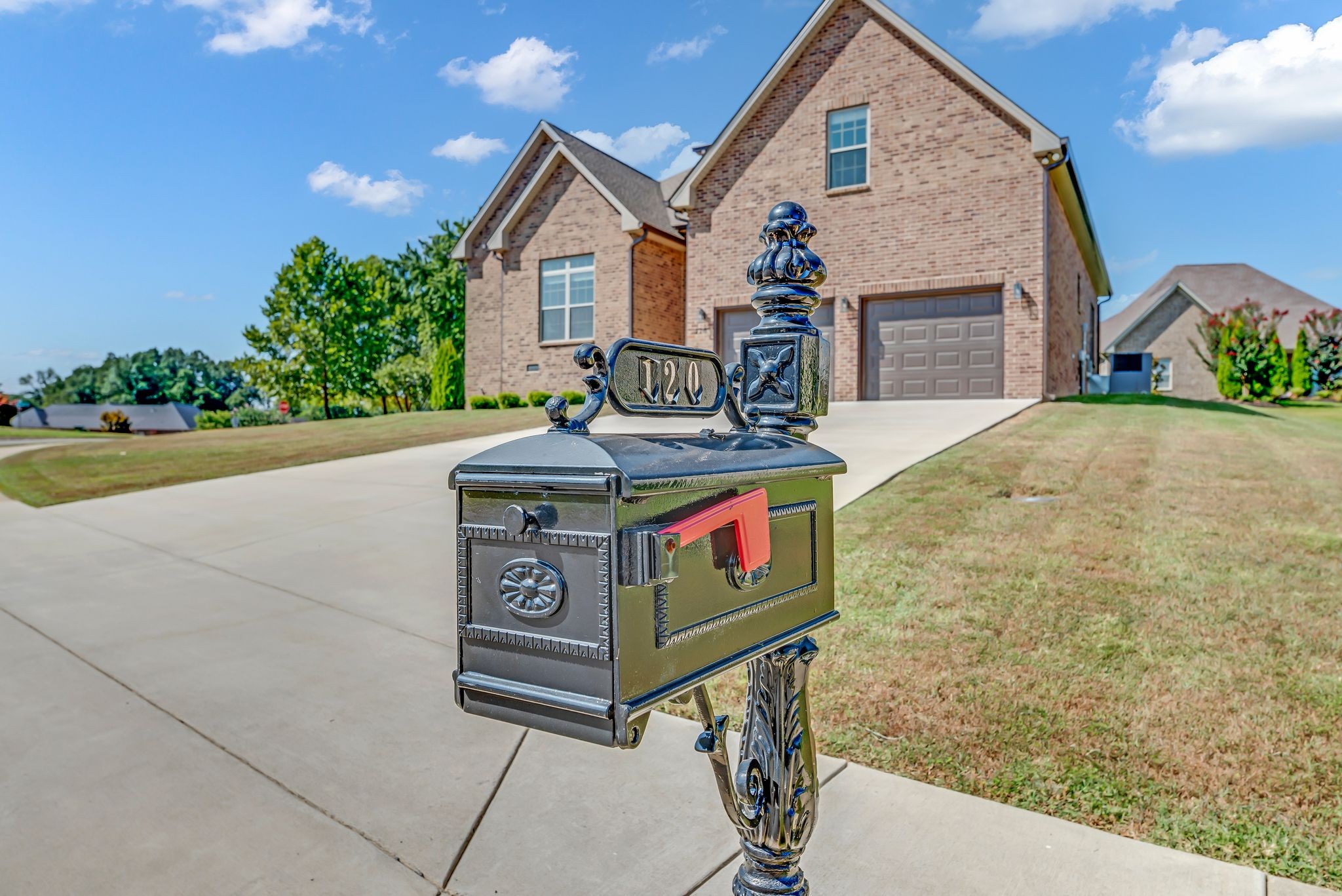 120 Augusta Trail Springfield, TN 37172 - Photo 2 of 37 a front view of a house with yard garage and outdoor seating