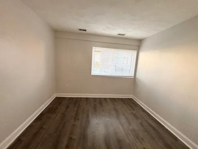 wooden floor in an empty room