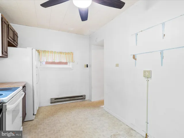 a view of a room with storage and utility room