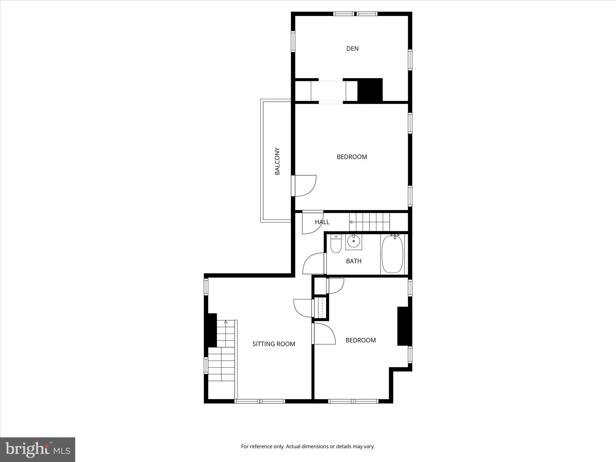 14 St Paul Street Boonsboro, MD 21713 - Photo 43 of 45 14 St Paul St-2nd Floor Without Dim