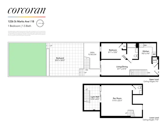 $850,000 | 1226 Saint Marks Avenue, Unit 1B | Weeksville