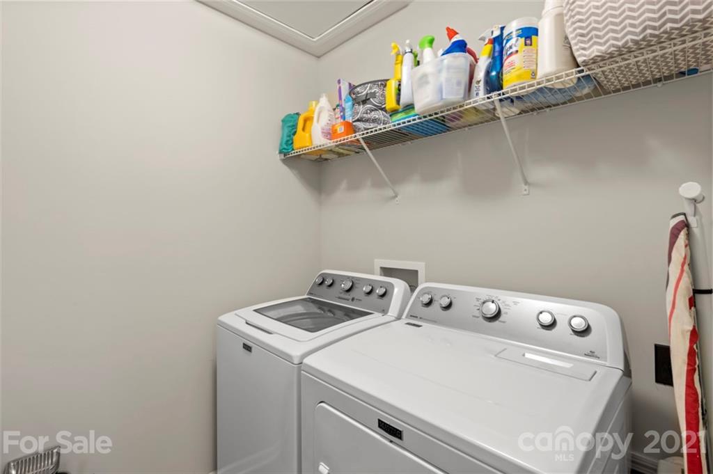112 Tranquil Court Locust, NC 28097 - Photo 22 of 25 a utility room with dryer and washer