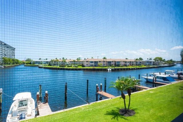 a view of a lake from a balcony