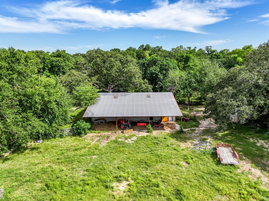 211 Rs County Road 1455 Point, TX 75472 - Photo 16 of 40 an aerial view of a house with swimming pool garden and patio