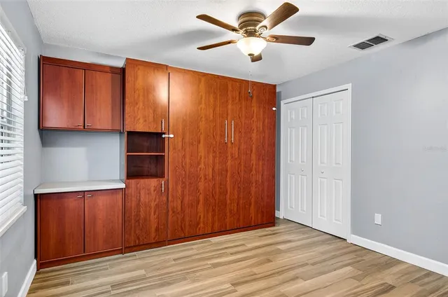 wooden floor in an empty room