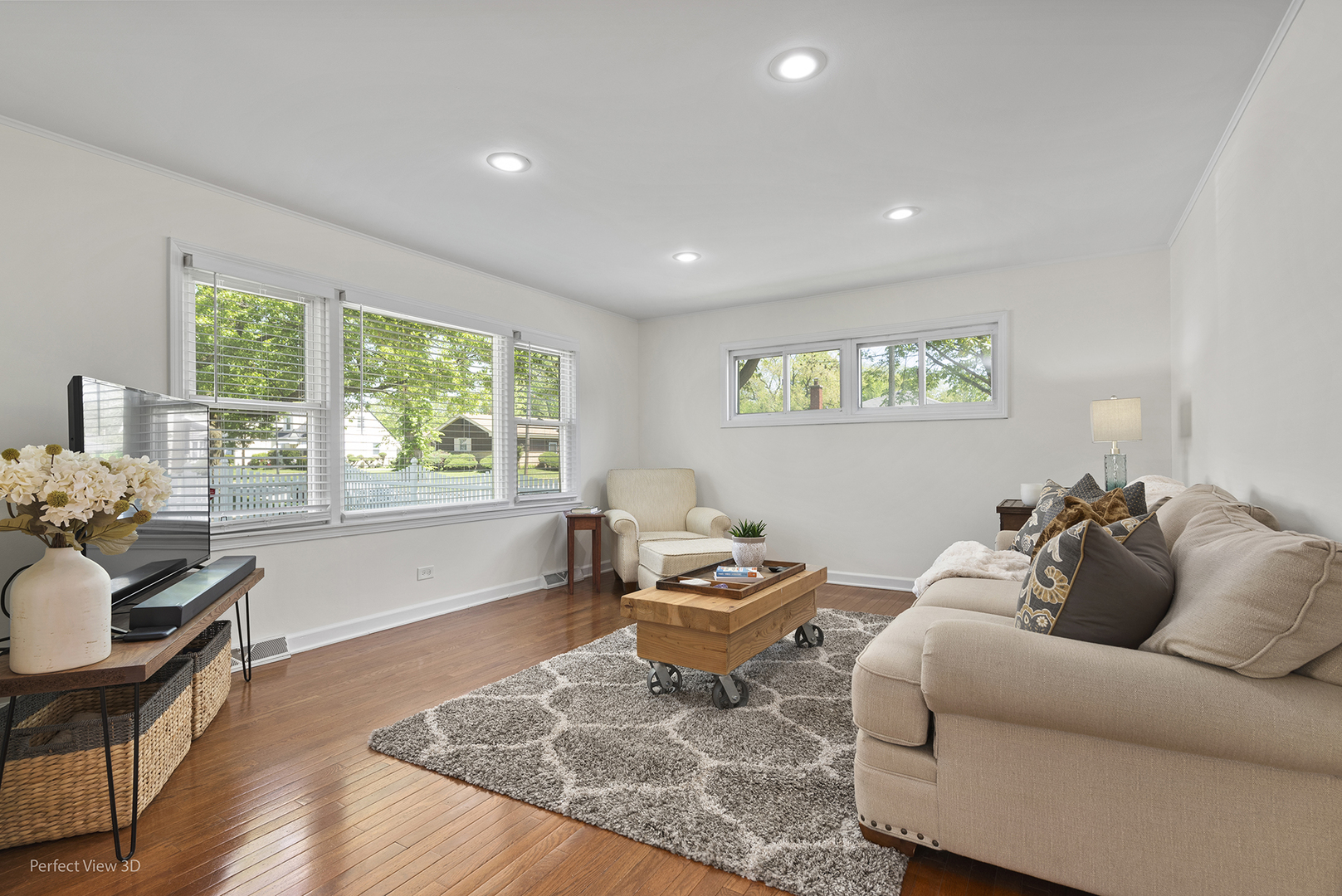 1020 Mitchell Avenue Elmhurst, IL 60126 - Photo 11 of 44 a living room with furniture and a large window