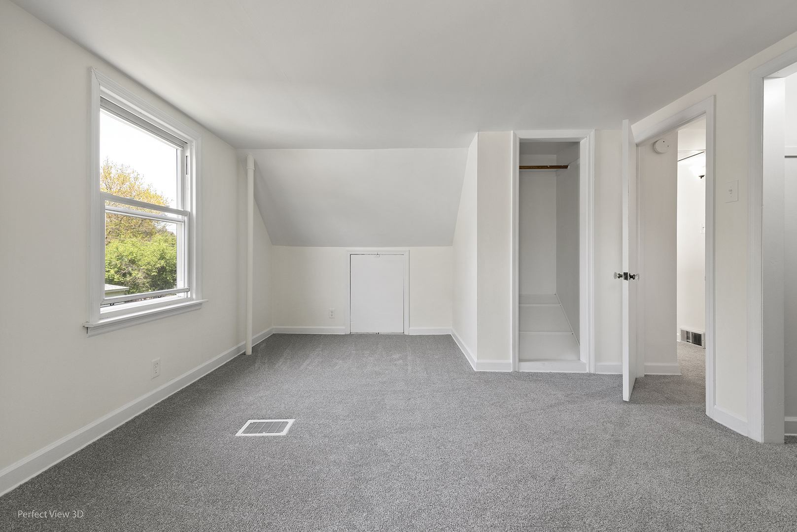 1020 Mitchell Avenue Elmhurst, IL 60126 - Photo 20 of 44 an empty room with windows and closet