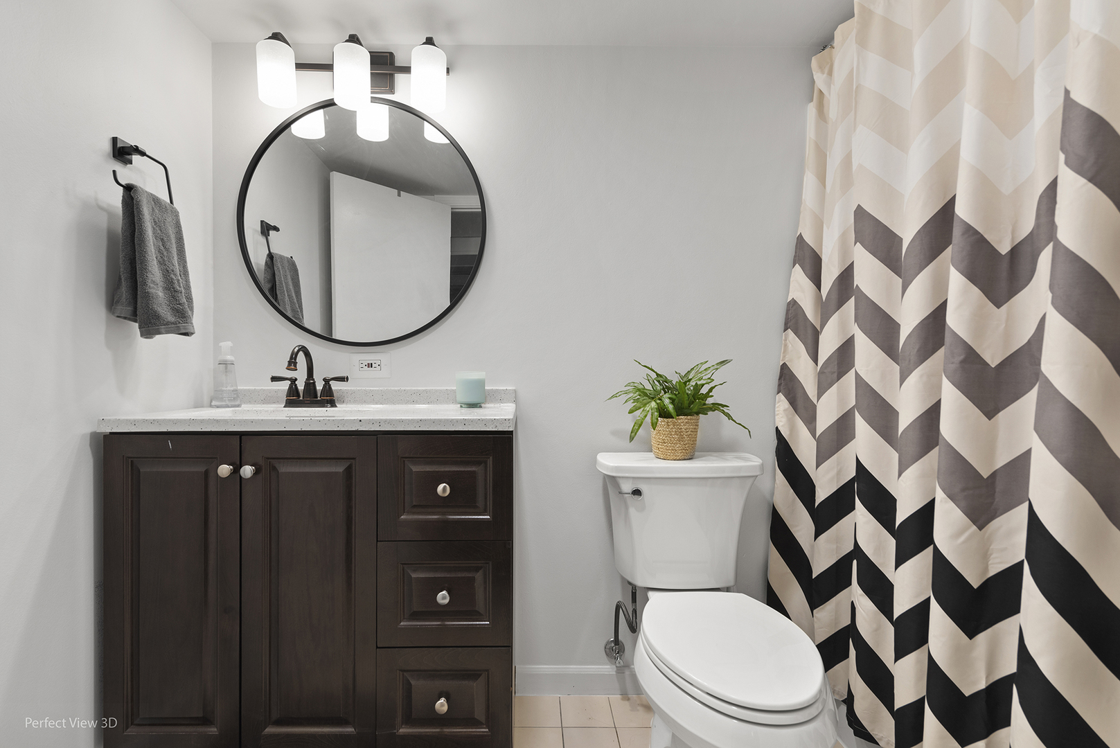 1020 Mitchell Avenue Elmhurst, IL 60126 - Photo 23 of 44 a bathroom with a sink and a mirror