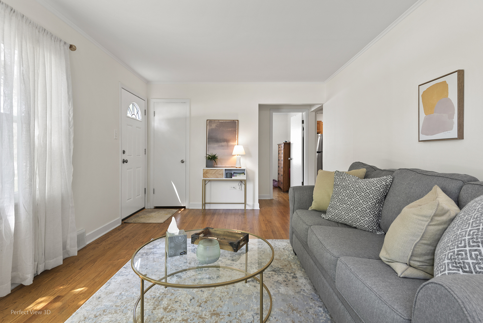 1020 Mitchell Avenue Elmhurst, IL 60126 - Photo 3 of 44 a living room with furniture and a table