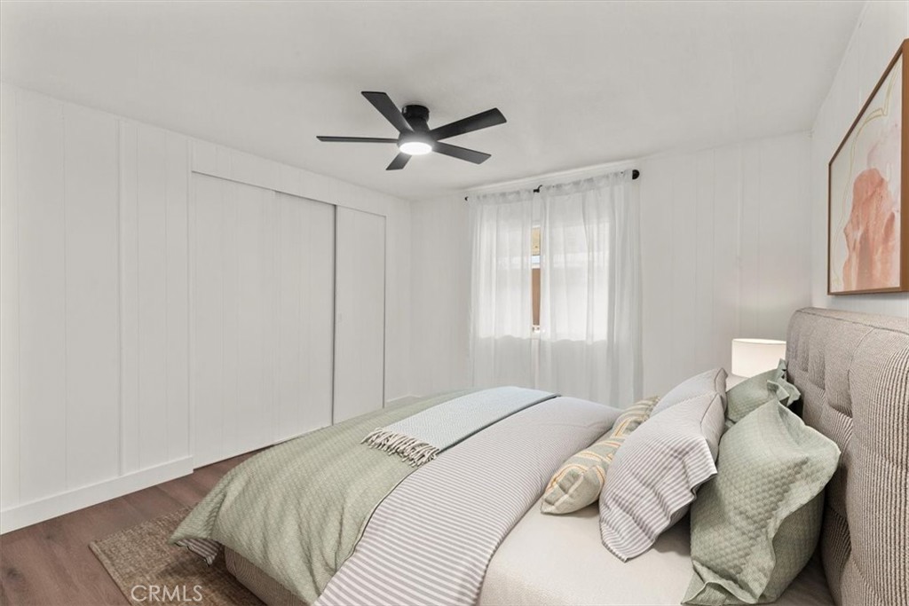 300 North Rampart Street, Unit 127 Orange, CA 92868 - Photo 23 of 37 econdary Bedroom of the home at 300 N Rampart St TRAILER 127, Orange, CA. Ideal for guests or a home office setup