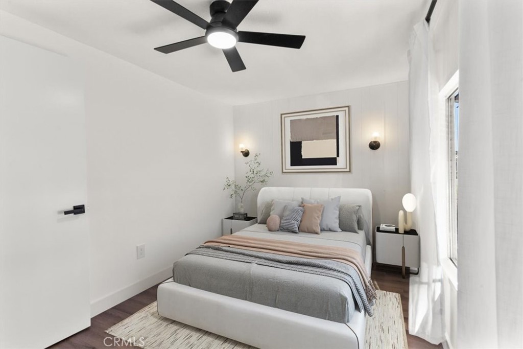 300 North Rampart Street, Unit 127 Orange, CA 92868 - Photo 27 of 28 econdary Bedroom of the home at 300 N Rampart St TRAILER 127, Orange, CA. Ideal for guests or a home office setup