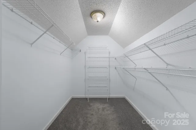 a view of a walk in closet