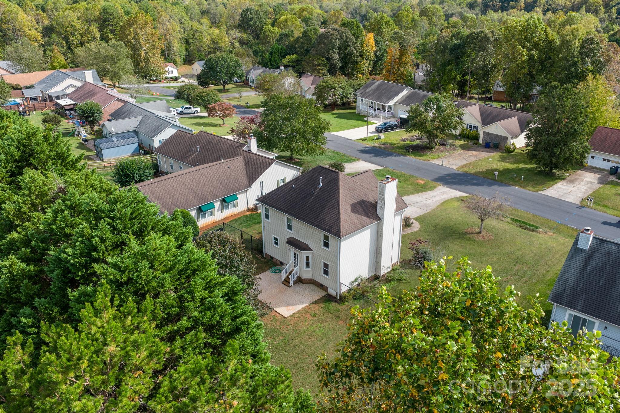 712 Painted Feather Lane Conover, NC 28613 - Photo 48 of 48 an aerial view of a house with outdoor space