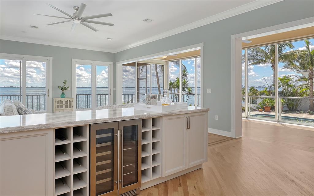 585 Gunwale Lane Longboat Key, FL 34228 - Photo 30 of 73 a view of a large window with kitchen area