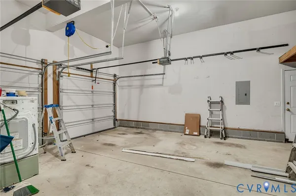 a view of hall with an entryway