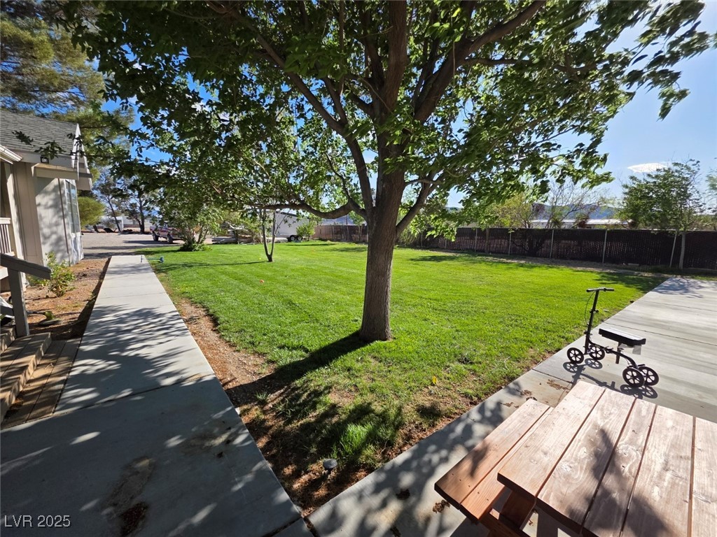 3485 Gally Road Pahrump, NV 89060 - Photo 21 of 90 View of yard