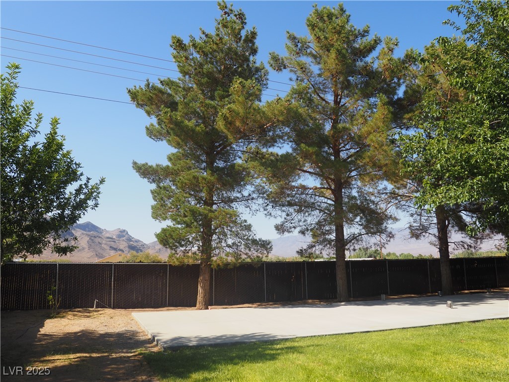 3485 Gally Road Pahrump, NV 89060 - Photo 24 of 90 View of yard featuring a mountain view