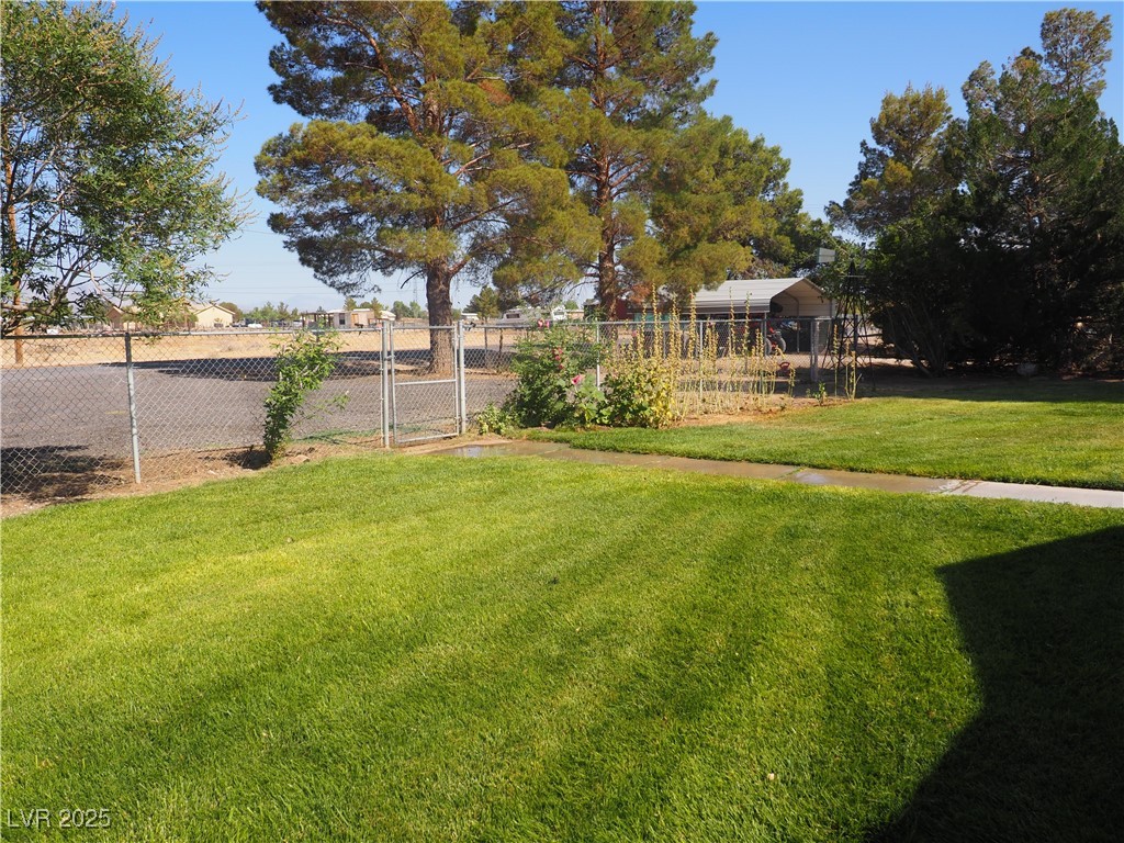 3485 Gally Road Pahrump, NV 89060 - Photo 41 of 90 View of yard